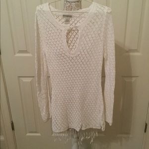 Banana Republic crochet sweater